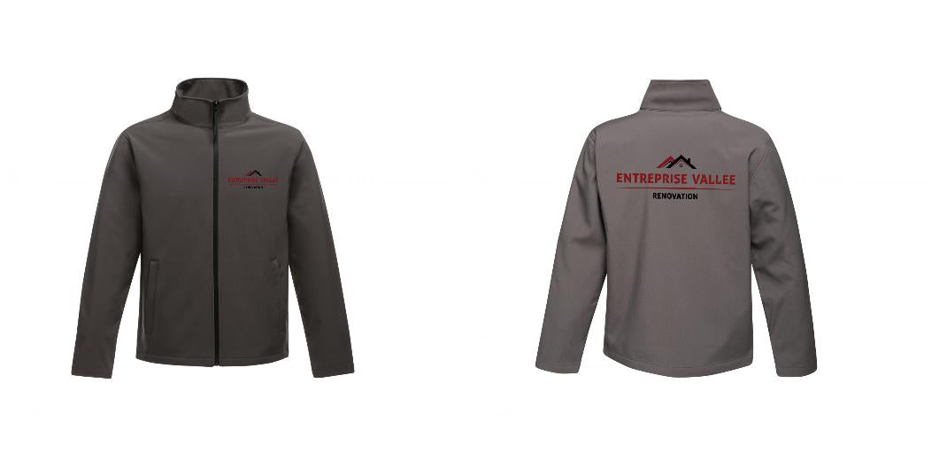 VESTE SOFTSHELL HOMME PERSONNALISABLE REF : RGA628