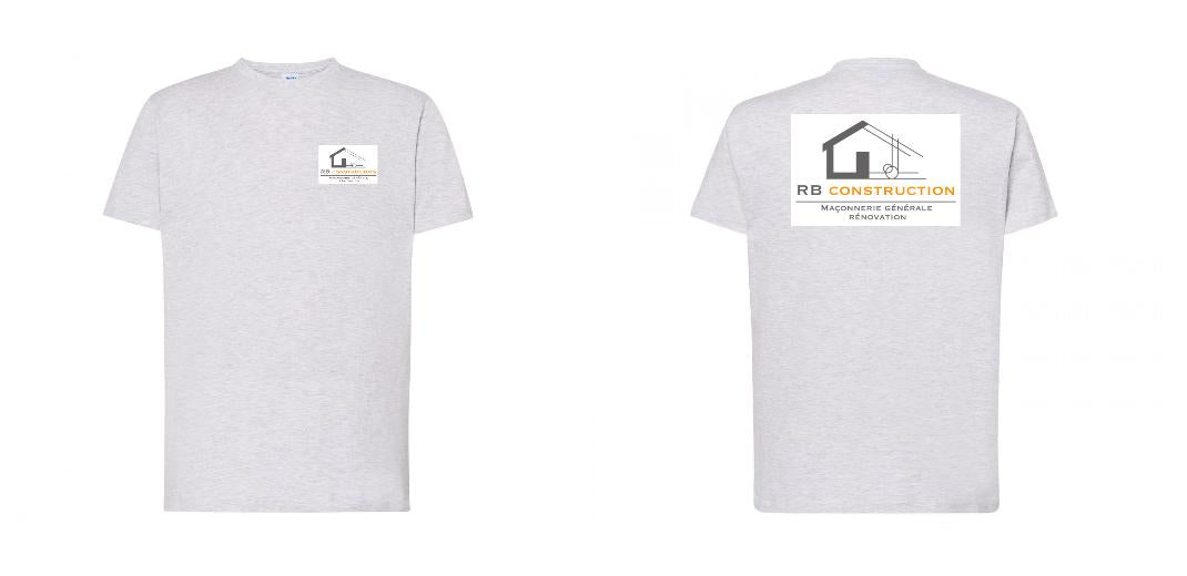T-SHIRT PREMIUM UNISEXE 100% COTON PERSONNALISABLE REF : JK190
