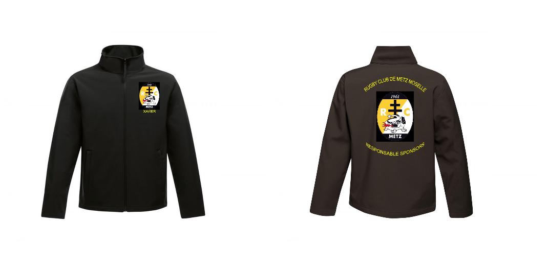 VESTE SOFTSHELL HOMME PERSONNALISABLE REF : RGA628