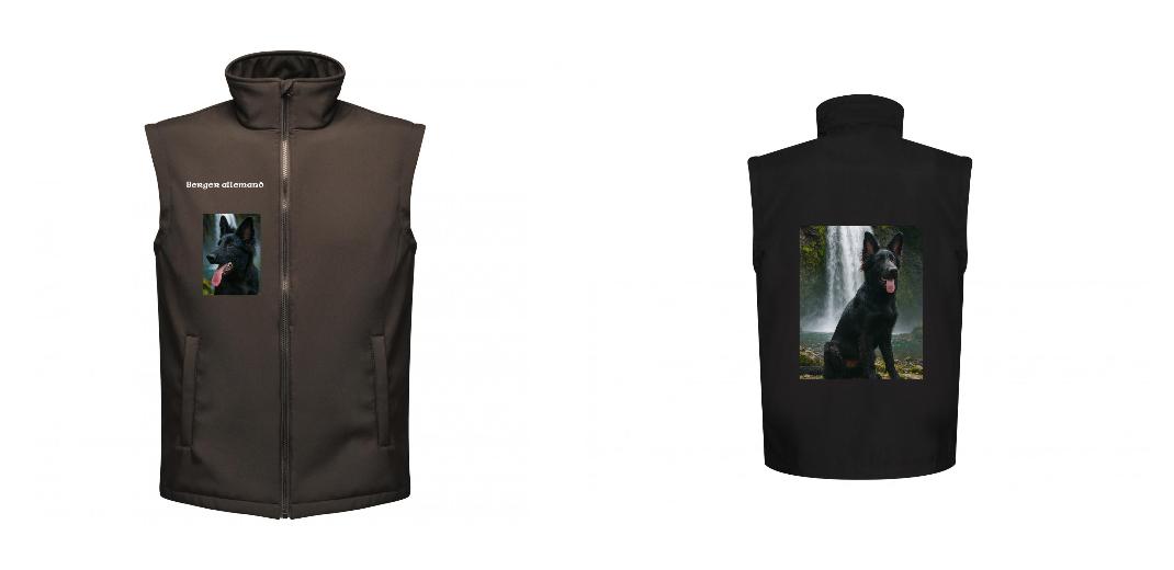 BODYWARMER SOFTSHELL PERSONNALISABLE REF: RGA844