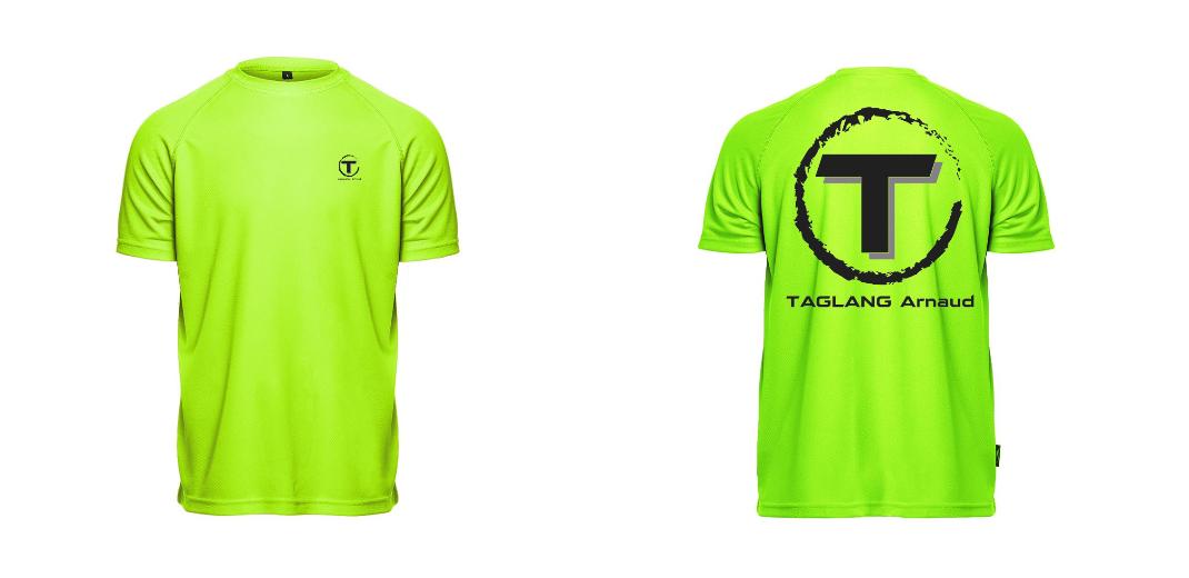 T-SHIRT SPORT HOMME PERSONNALISABLE REF : PK140