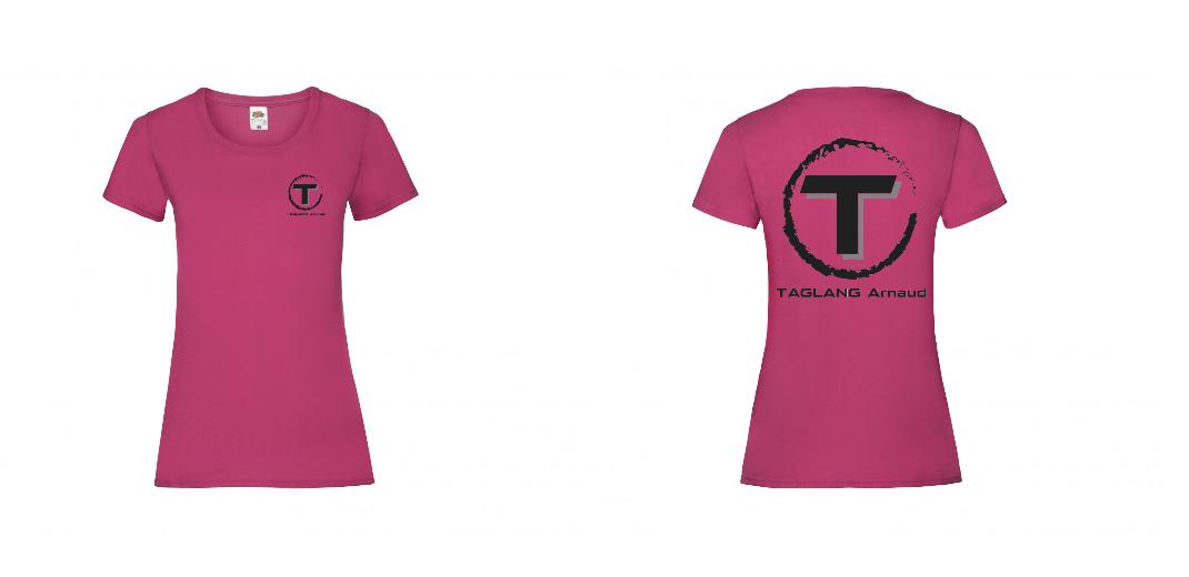 T-SHIRT ROND FEMME PERSONNALISABLE REF : SC600