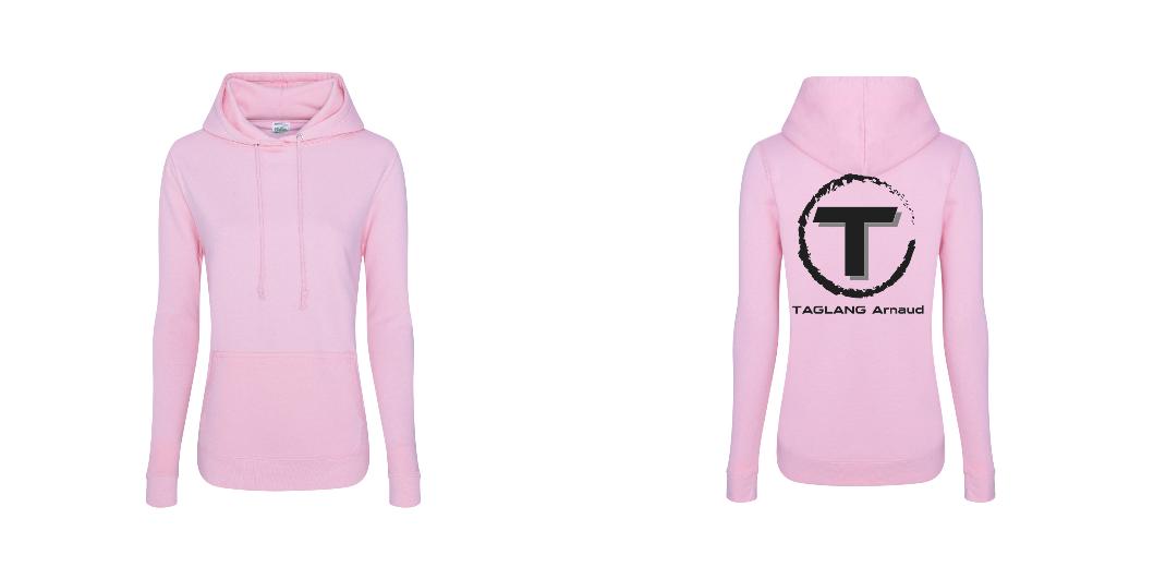 SWEAT A CAPUCHE FEMME PERSONNALISABLE REF : JH01F