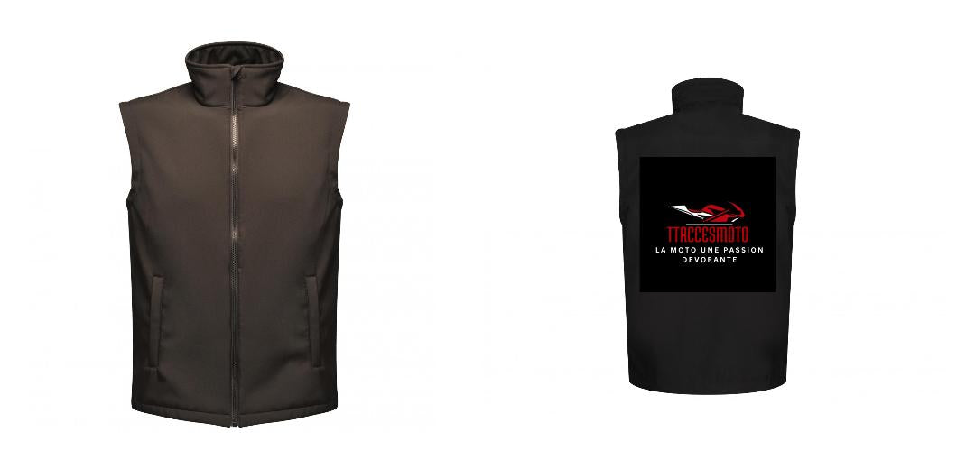BODYWARMER SOFTSHELL PERSONNALISABLE REF: RGA844