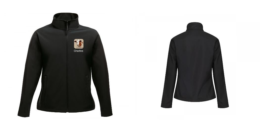 VESTE SOFTSHELL FEMME PERSONNALISABLE REF : RGA629