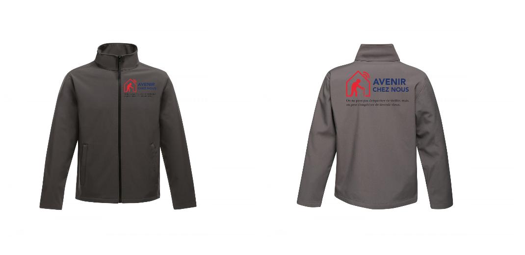 VESTE SOFTSHELL HOMME PERSONNALISABLE REF : RGA628