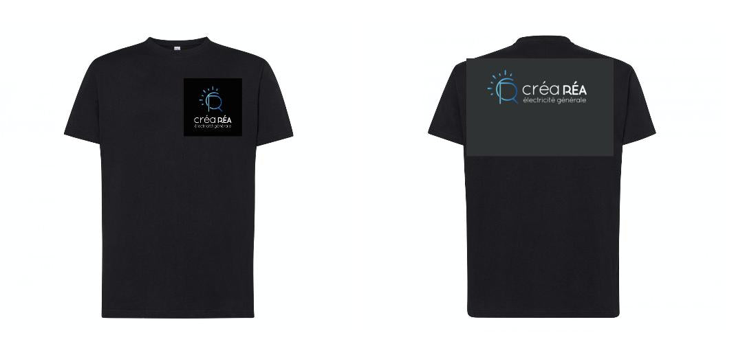 T-SHIRT PREMIUM UNISEXE 100% COTON PERSONNALISABLE REF : JK190
