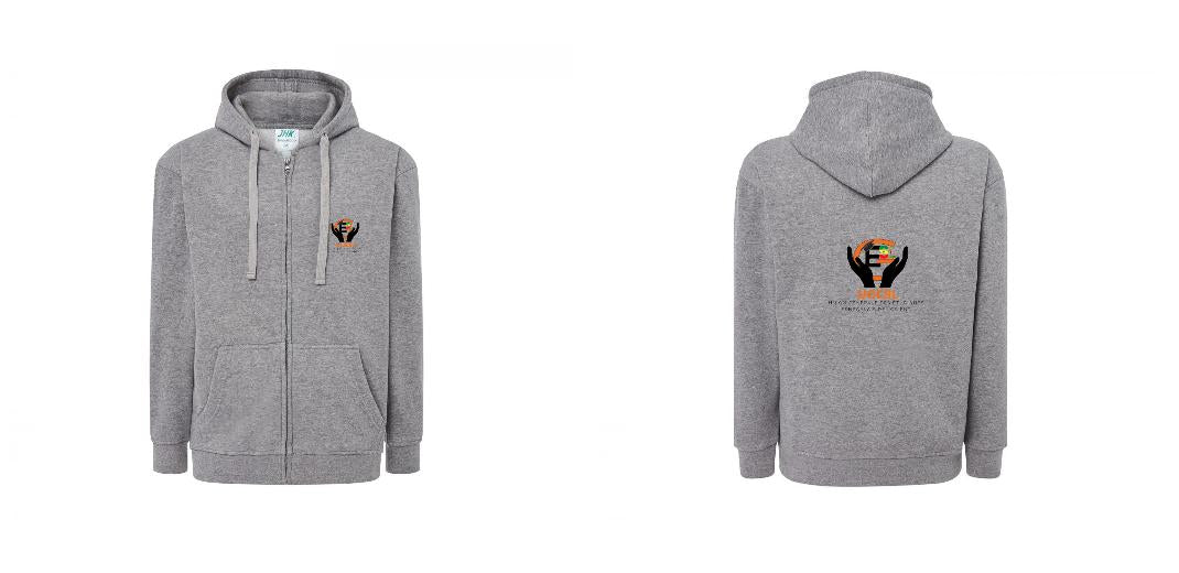 VESTE A CAPUCHE PERSONNALISABLE UNISEX REF: JK297