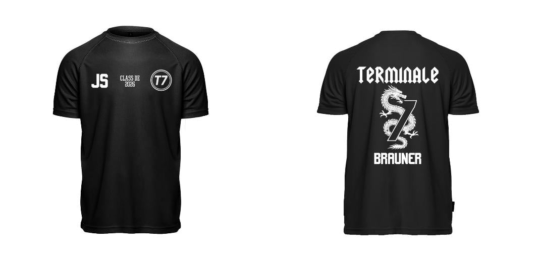 T-SHIRT SPORT HOMME PERSONNALISABLE REF : PK140
