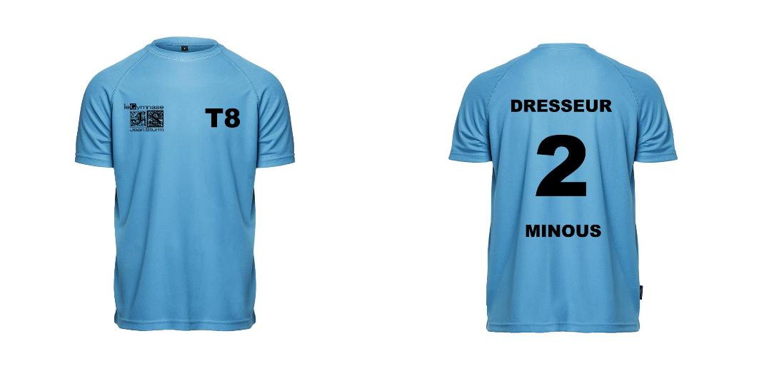 T-SHIRT SPORT HOMME PERSONNALISABLE REF : PK140
