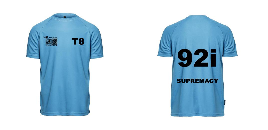 T-SHIRT SPORT HOMME PERSONNALISABLE REF : PK140