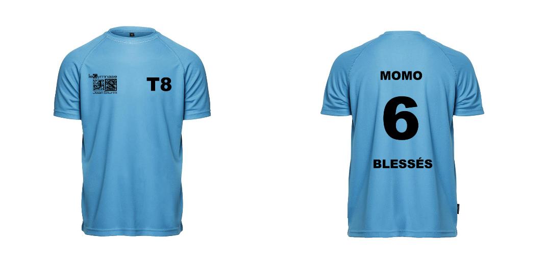 T-SHIRT SPORT HOMME PERSONNALISABLE REF : PK140