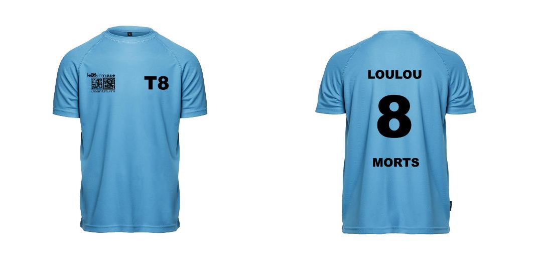 T-SHIRT SPORT HOMME PERSONNALISABLE REF : PK140