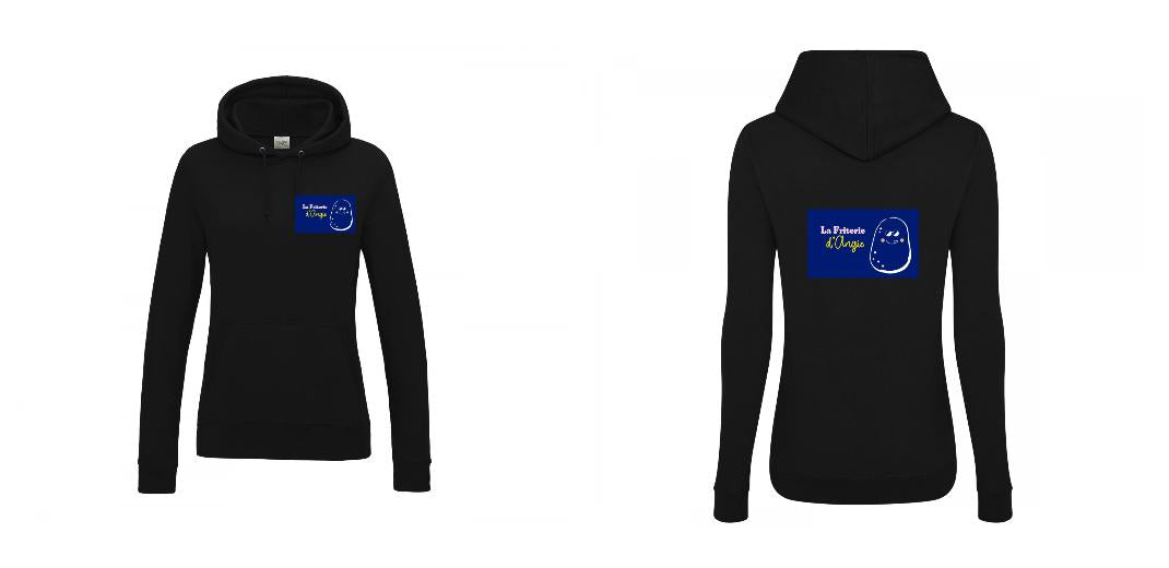SWEAT A CAPUCHE FEMME PERSONNALISABLE REF : JH01F