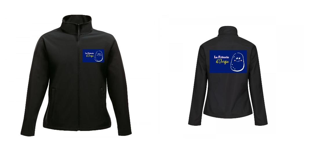 VESTE SOFTSHELL FEMME PERSONNALISABLE REF : RGA629