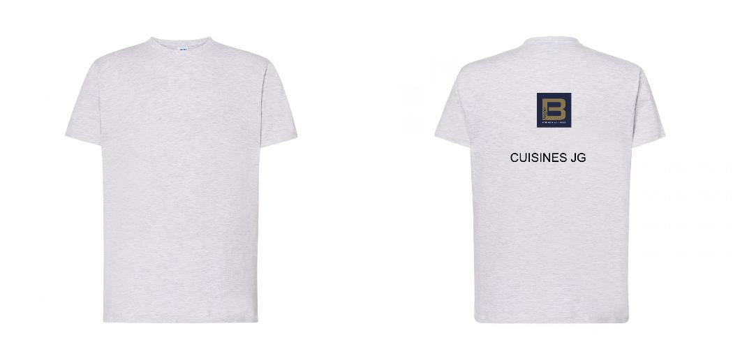 T-SHIRT PREMIUM UNISEXE 100% COTON PERSONNALISABLE REF : JK190