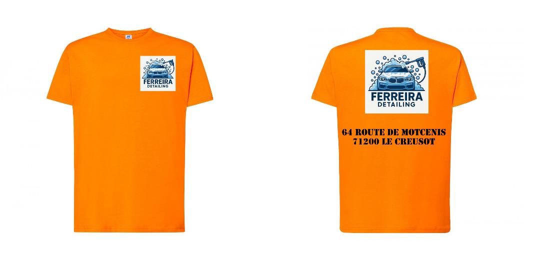 T-SHIRT PREMIUM UNISEXE 100% COTON PERSONNALISABLE REF : JK190