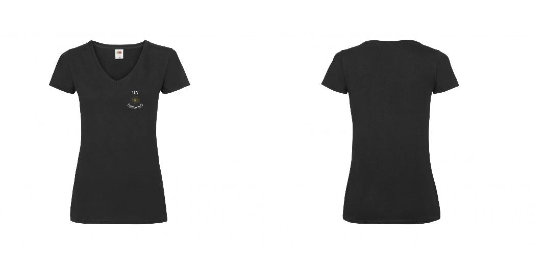 T-SHIRT COL V FEMME PERSONNALISABLE REF : SC601