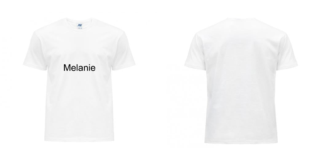 T-SHIRT PREMIUM UNISEXE 100% COTON PERSONNALISABLE REF : JK190