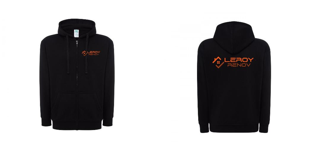 VESTE A CAPUCHE PERSONNALISABLE UNISEX REF: JK297