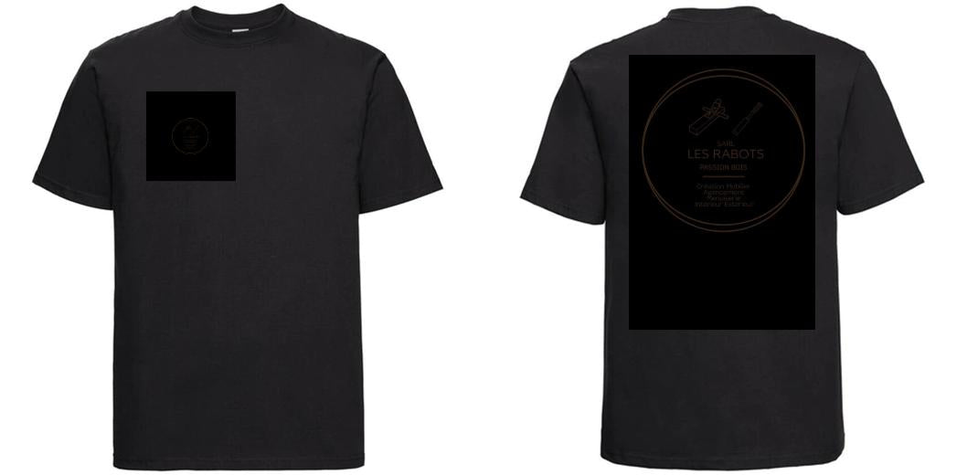 T-SHIRT PRESTIGE EPAIS UNISEXE 100% COTON PERSONNALISABLE REF : RU215