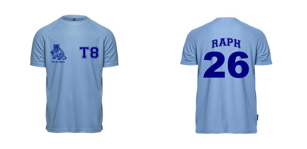 T-SHIRT SPORT HOMME PERSONNALISABLE REF : PK140