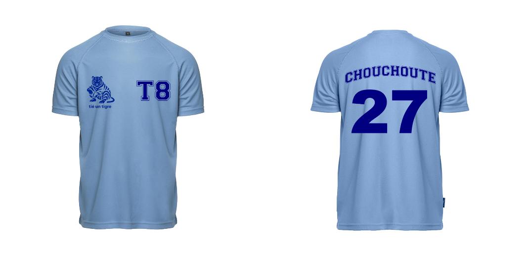 T-SHIRT SPORT HOMME PERSONNALISABLE REF : PK140