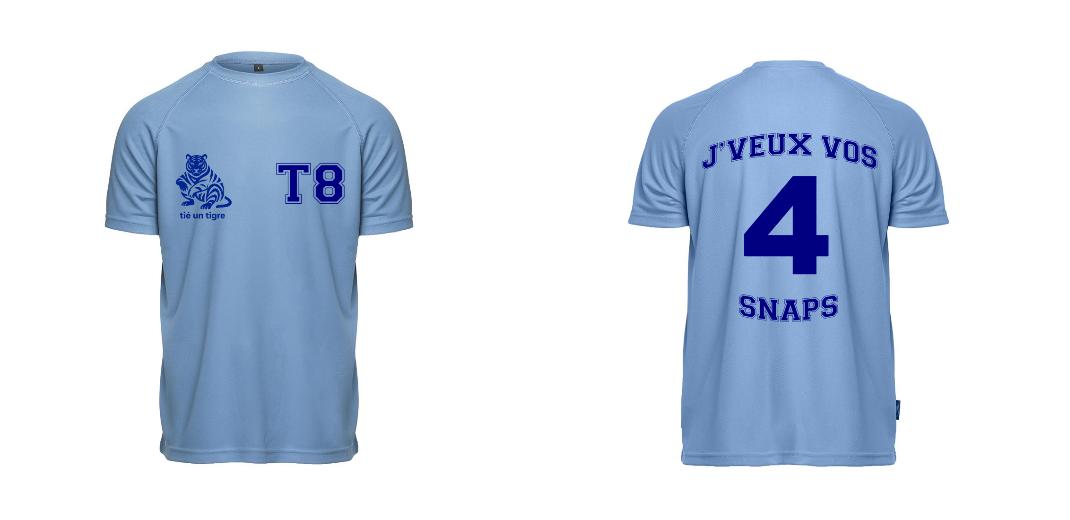 T-SHIRT SPORT HOMME PERSONNALISABLE REF : PK140