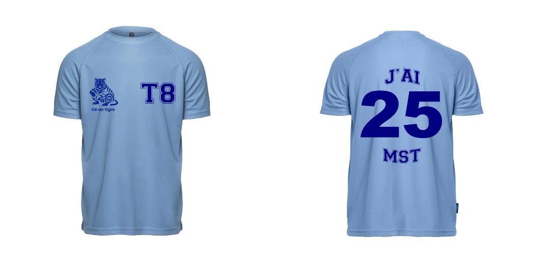 T-SHIRT SPORT HOMME PERSONNALISABLE REF : PK140