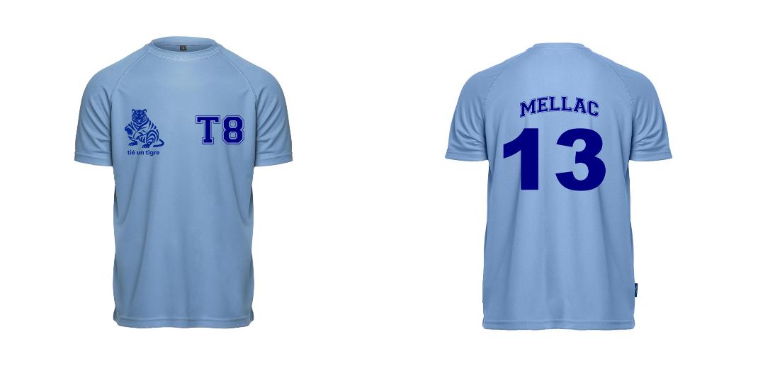 T-SHIRT SPORT HOMME PERSONNALISABLE REF : PK140