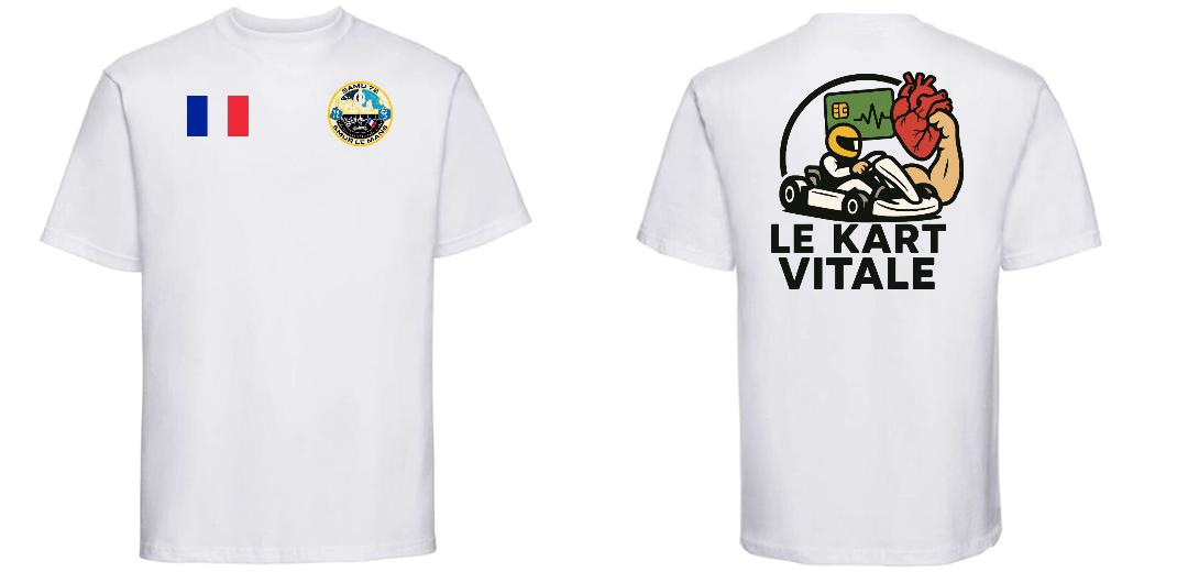 T-SHIRT PRESTIGE EPAIS UNISEXE 100% COTON PERSONNALISABLE REF : RU215