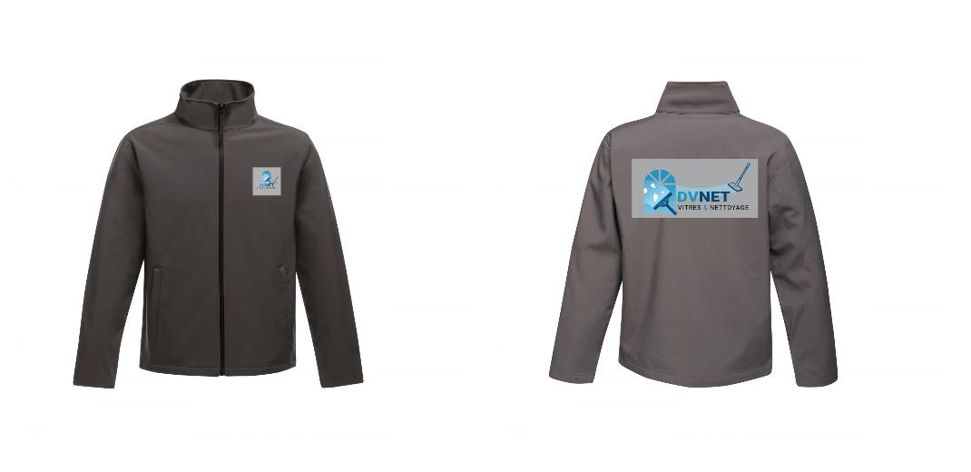 VESTE SOFTSHELL HOMME PERSONNALISABLE REF : RGA628