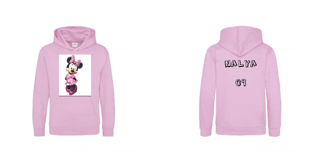 SWEAT A CAPUCHE ENFANT PERSONNALISABLE REF : JH01J