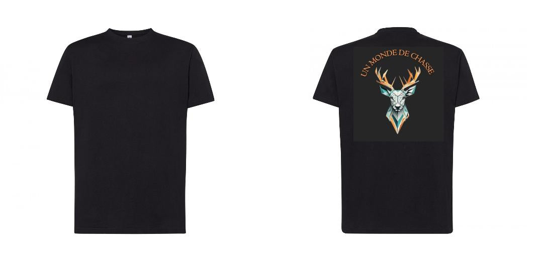 T-SHIRT PREMIUM UNISEXE 100% COTON PERSONNALISABLE REF : JK190