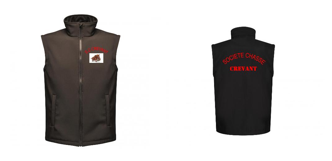 BODYWARMER SOFTSHELL PERSONNALISABLE REF: RGA844