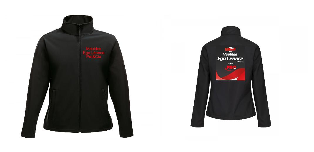 VESTE SOFTSHELL FEMME PERSONNALISABLE REF : RGA629