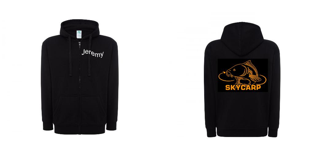 VESTE A CAPUCHE PERSONNALISABLE UNISEX REF: JK297