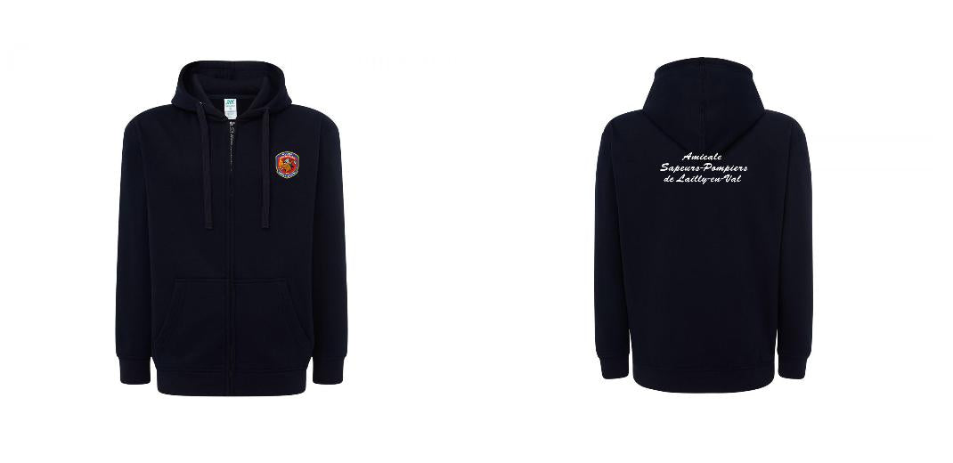 VESTE A CAPUCHE PERSONNALISABLE UNISEX REF: JK297