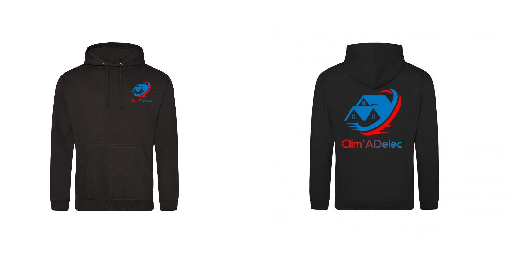SWEAT A CAPUCHE PERSONNALISABLE REF : JH001