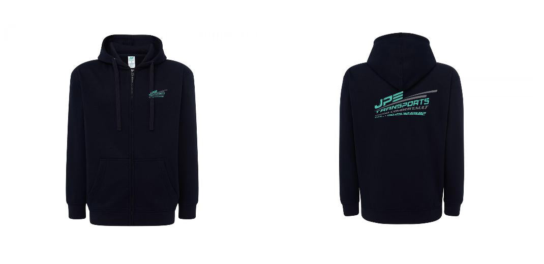 VESTE A CAPUCHE PERSONNALISABLE UNISEX REF: JK297