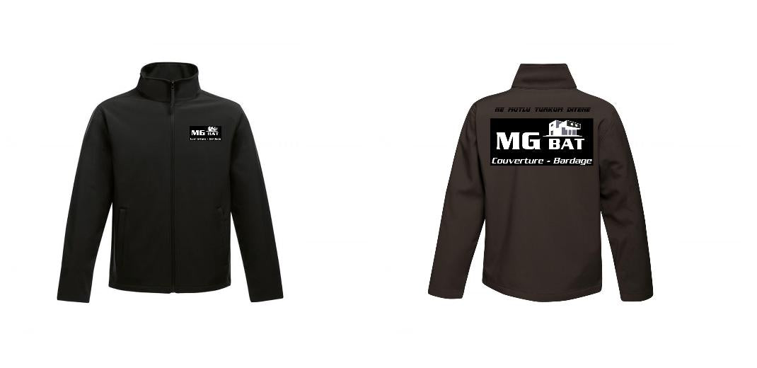 VESTE SOFTSHELL HOMME PERSONNALISABLE REF : RGA628