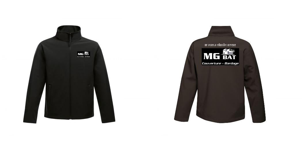 VESTE SOFTSHELL HOMME PERSONNALISABLE REF : RGA628