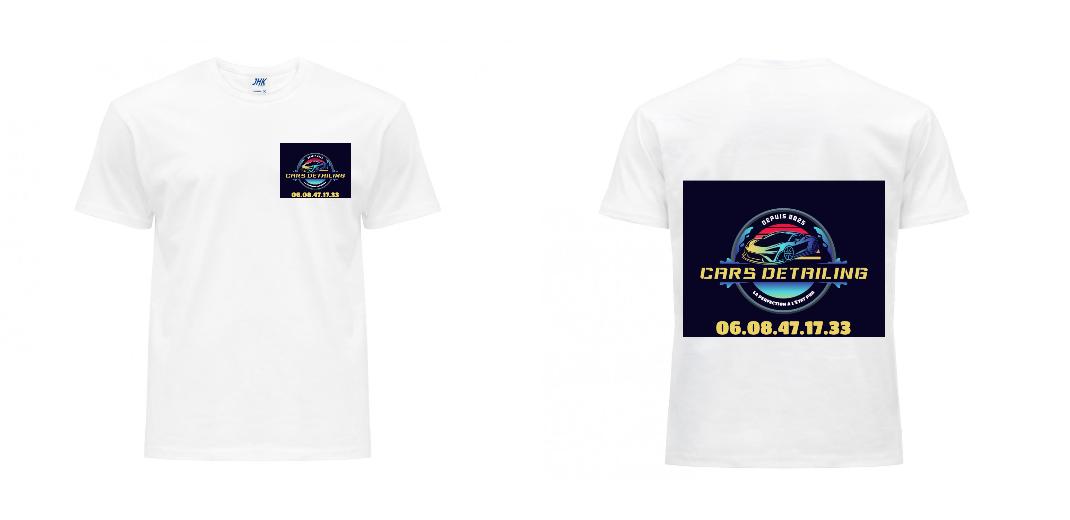 T-SHIRT PREMIUM UNISEXE 100% COTON PERSONNALISABLE REF : JK190