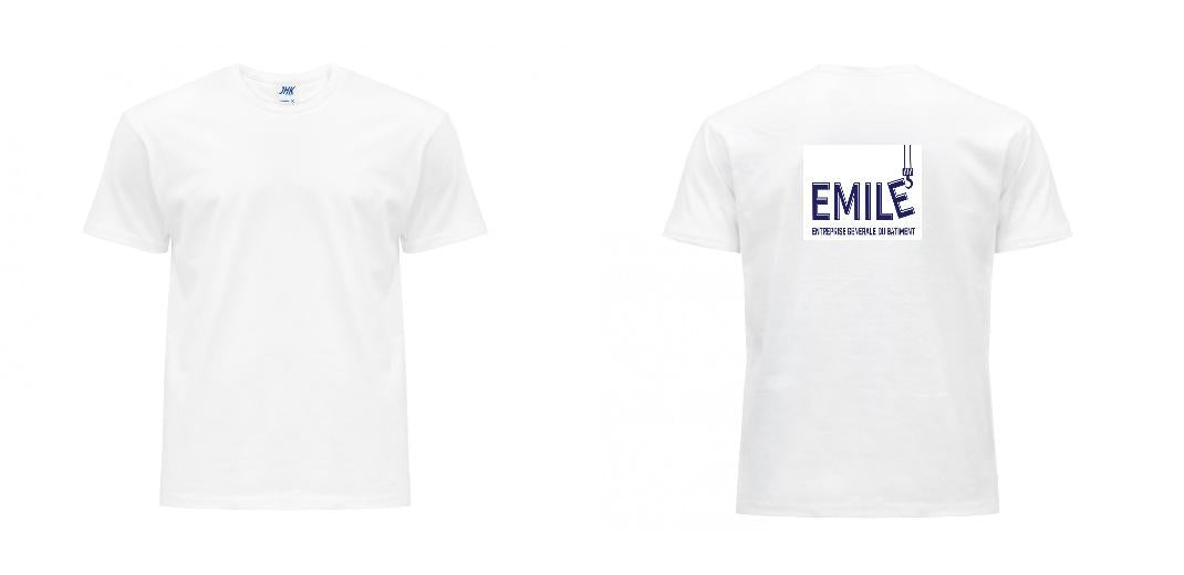 T-SHIRT PREMIUM UNISEXE 100% COTON PERSONNALISABLE REF : JK190