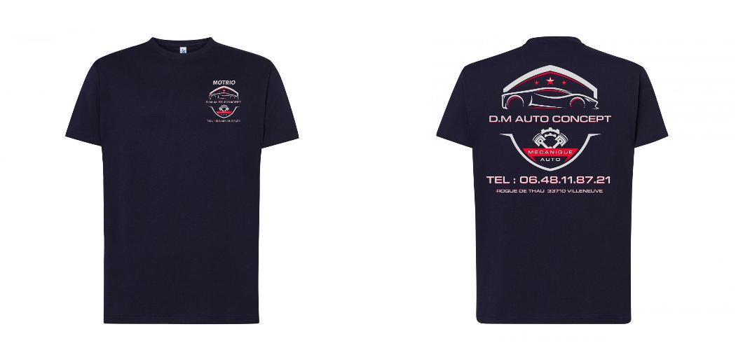 T-SHIRT PREMIUM UNISEXE 100% COTON PERSONNALISABLE REF : JK190