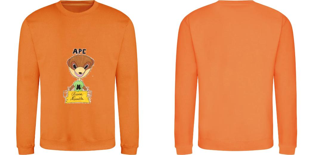 PULL COL ROND PERSONNALISABLE REF : JH030