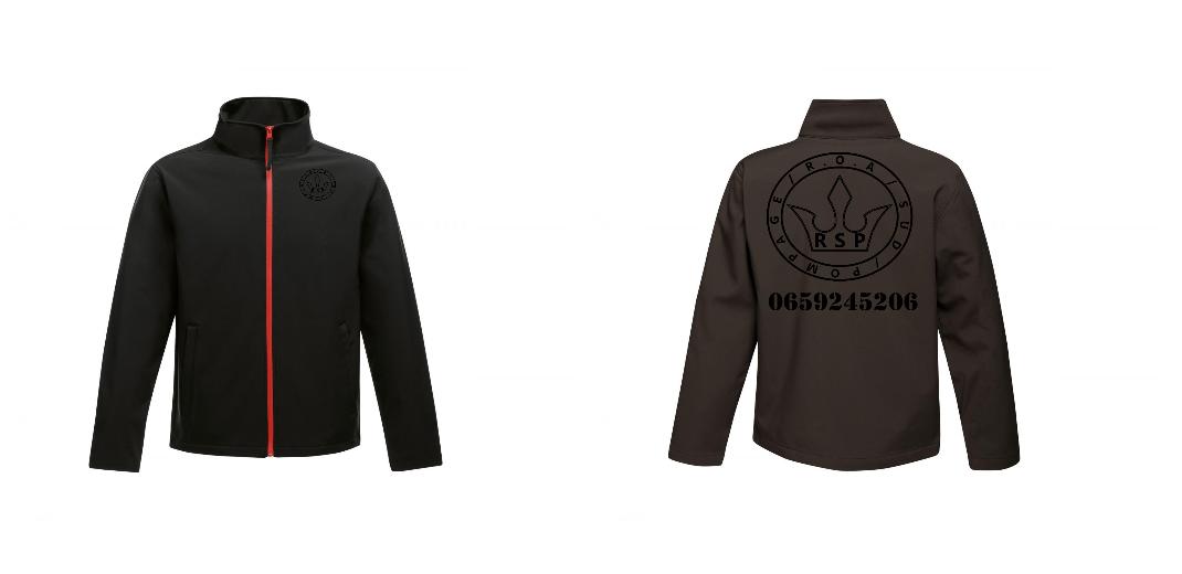 VESTE SOFTSHELL HOMME PERSONNALISABLE REF : RGA628