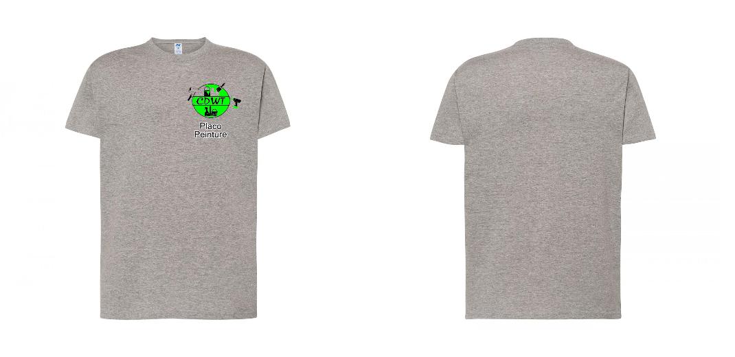 T-SHIRT PREMIUM UNISEXE 100% COTON PERSONNALISABLE REF : JK190