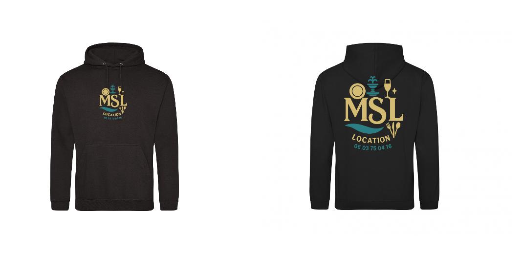 SWEAT A CAPUCHE PERSONNALISABLE REF : JH001