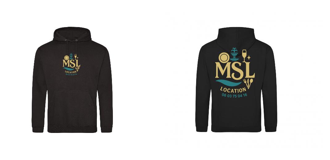 SWEAT A CAPUCHE PERSONNALISABLE REF : JH001